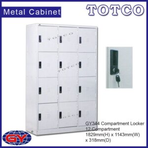 Compartment Locker (12 Lockers) GY344