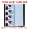 Deli 5782 Name Card Book - 160 pockets