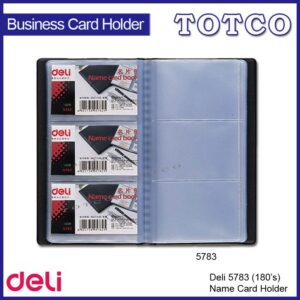 Deli 5783 Name Card Book - 180 pockets