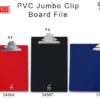 East-File PVC Horizontal Jumbo Clip Board A3 (1pcs)