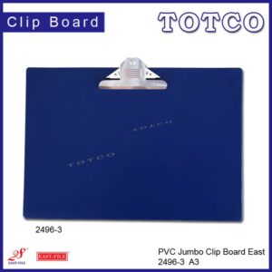 East-File PVC Horizontal Jumbo Clip Board A3 (1pcs)