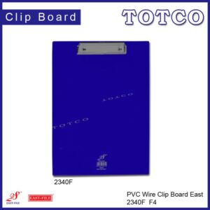 East-File PVC Wire Clip Board F4 (1pcs)