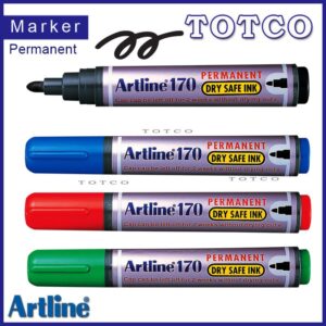 Artline EK-170 Permanent Marker Dry Safe Ink