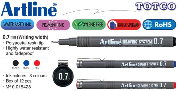 Artline EK-237 Drawing System 0.7mm