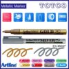 Artline Metallic Marker Gold & Silver EK-990XF