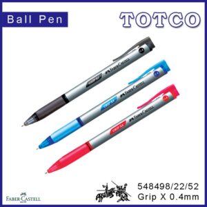 Faber Castell 548498 Grip X4 Ball Pen 0.4mm (40pcs)