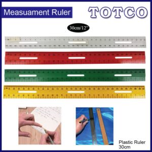 12" / 30cm Plastic Ruler City Ruler