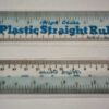 8" / 20cm High Glass Straight Plastic Ruler