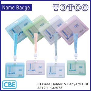 CBE ID Card Holder 3312 + Lanyard Horizontal