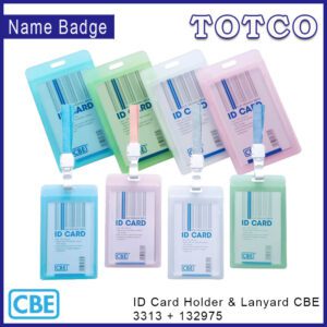 CBE ID Card Holder 3313+ Lanyard Vertical