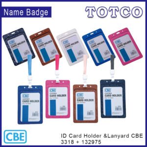 CBE ID Card Holder Leather Card Holder 3318