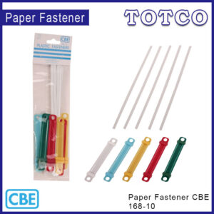 CBE 168-10 Plastic Paper Fastener (Mix Colour)