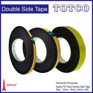 Apollo Double Sided PE Foam Tape (General Purpose) 9M