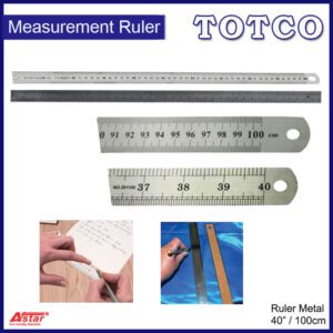 Astar 40" / 100cm Metal Ruler