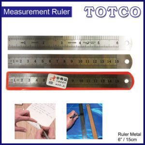 Astar 6" / 15cm Metal Ruler