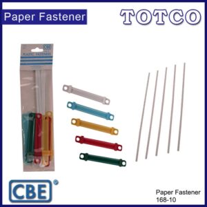 CBE 168-10 Plastic Paper Fastener (Mix Colour)