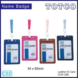 CBE ID Card Holder Leather Card Holder 3318