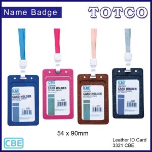 CBE ID Card Holder Leather Card Holder 3321
