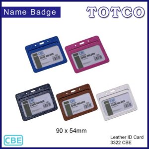 CBE ID Card Holder Leather Card Holder 3322