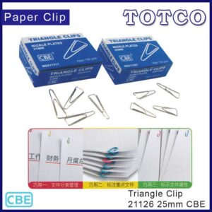 CBE Paper Clip Triangle 21126 25mm