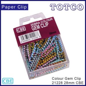 CBE Paper Gem Clip 21228 28mm