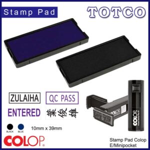 Colop  Ink Pad Refill (10 X 39mm) E/Minipocket