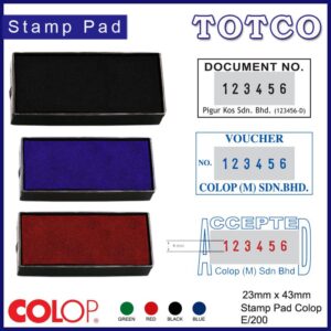 Colop Ink Pad Refill (23 x 43mm) E/200