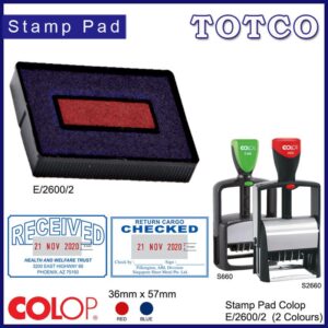 Colop Ink Pad Refill (36 x 57mm) E/2600/2