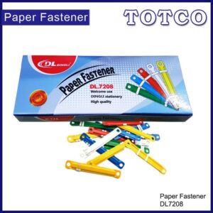 Dingli Plastic Paper Fastener DL7208 (Mix Colour)