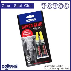 Dolphin Twin Pack Super Glue DGL-DOL004