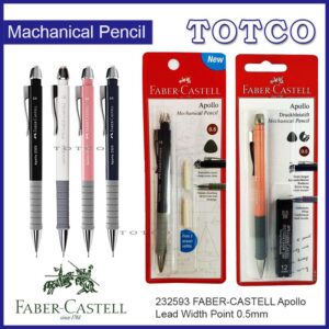 Faber Castell Apollo Mechanical Pencil 0.5mm / 0.7mm