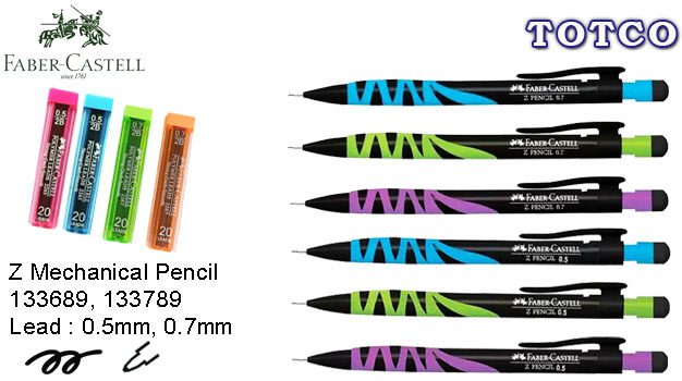 Faber Castell Z Mechanical Pencil 0.5mm / 0.7mm