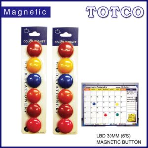 Magnetic Button LBD 30mm (6's)