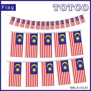 Malaysia National Flag Line (15pcs)