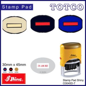 O3045D-7 Ink Pad Shiny Refill 30mm x 45mm 2 Colours