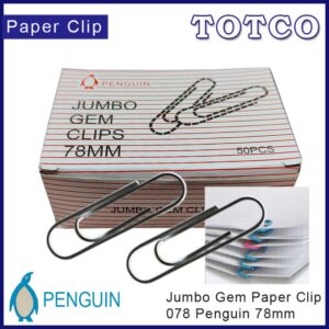 Penguin Paper Clip Jumbo Gem 078 78mm