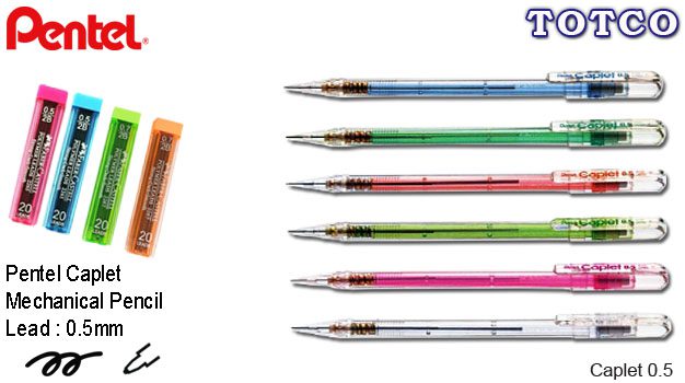 Pentel Caplet Mechanical Pencil 0.5mm