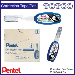 Pentel ZL102-W Correction Pen 4.2ml