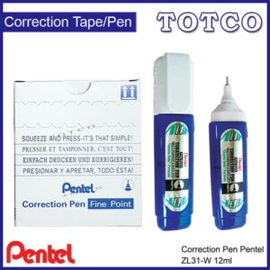 Pentel ZL31-W Correction Pen 12ml