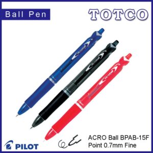 Pilot BPAB-15F Acroball Ball Point Pen 0.7mm