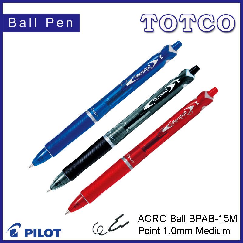 Pilot BPAB-15M Ball Point Pen Acroball 1.0mm