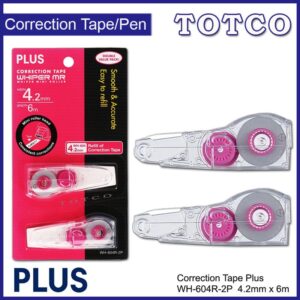 Plus WH-604R Refill for Correction Tape  (2 pcs)
