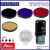 R524-7 Ink Pad Shiny Refill Ø24mm