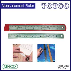 Ringo 6" /15cm Metal Ruler