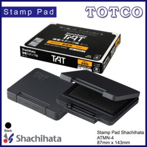 Shachihata ATMN-4 Ink Pad 87mm x 143mm Black