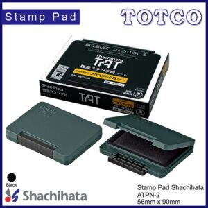 Shachihata ATPN-2 Ink Pad 56mm x 90mm Black