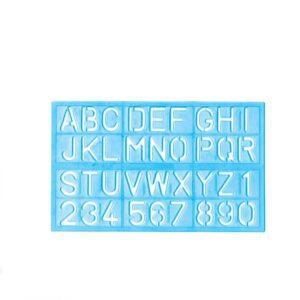 Template ABC Stencil Ruler 10mm