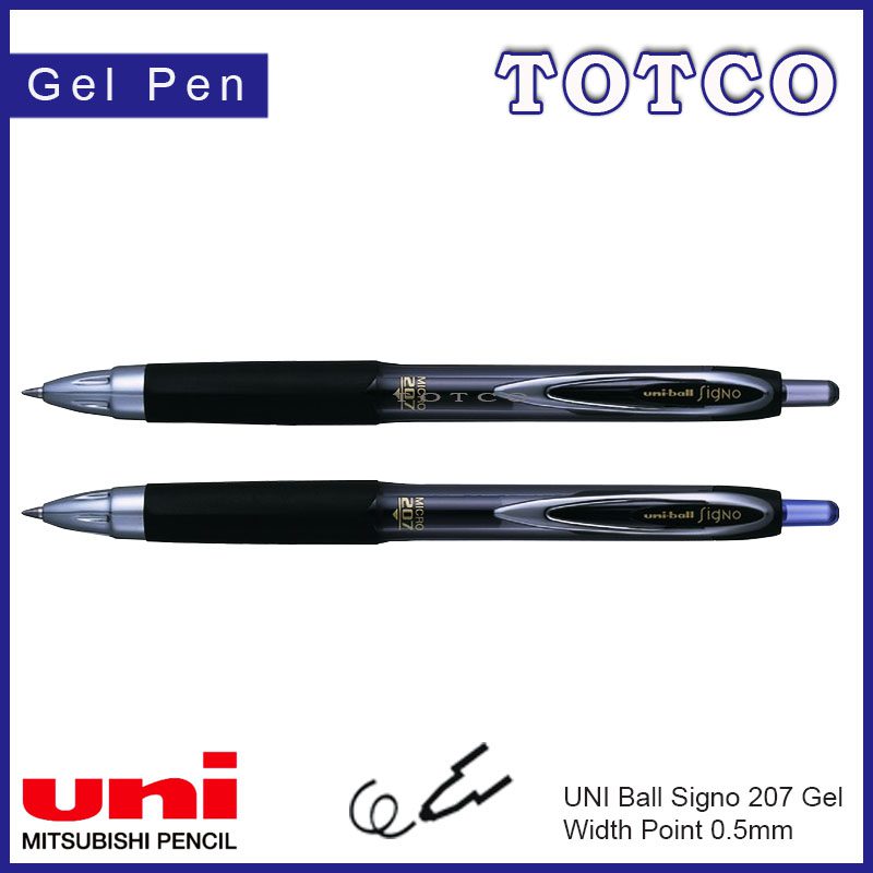 Uni Ball Signo 207 Gel Pen 0.5mm