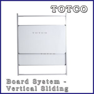 Board System - Vertical Sliding White Board