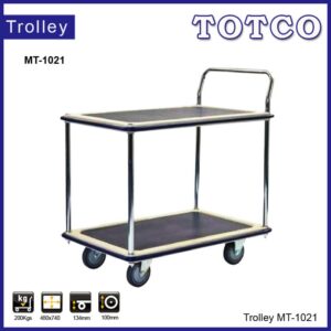 BP 2 Shelf 1 Handle Trolley MT-1021 200Kgs